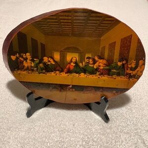 Vintage Decoupaged ‘The Last Supper’